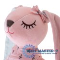 Maskotka pluszowa królik różowy 52cm
