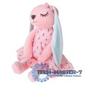 Maskotka pluszowa królik różowy 52cm