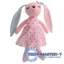 Maskotka pluszowa królik różowy 52cm