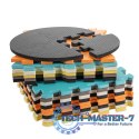 Mata edukacyjna piankowa puzzle zwierzątka kolorowa 114 x 114 cm 25 elementów