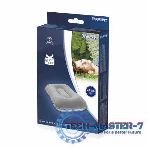 Poduszka dmuchana turystyczna welurowa BESTWAY 67121 Poduszka dmuchana turystyczna welurowa BESTWAY 67121