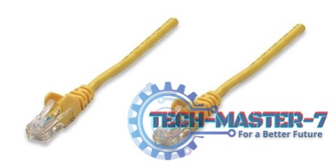 INTELLINET NETWORK SOLUTIONS Kat. 5e UTP 7.5 m Żółty 7.5 Patchcord