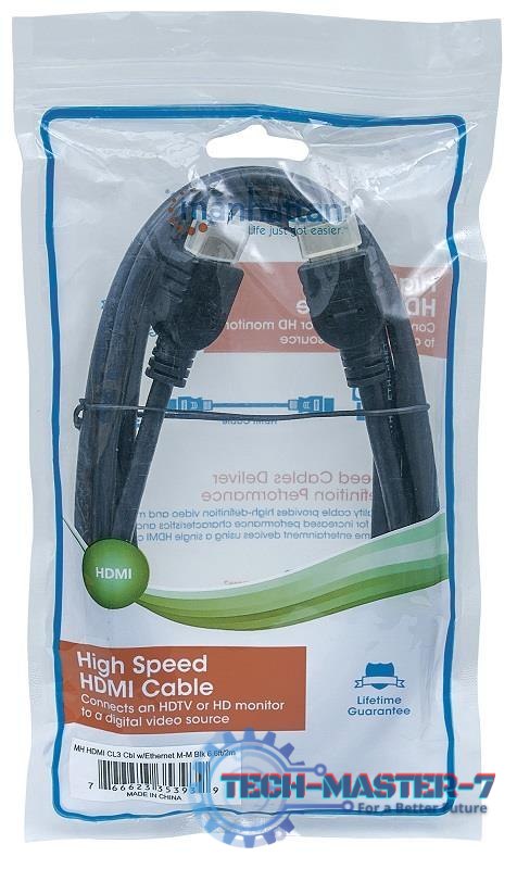 MANHATTAN HDMI - HDMI 2m /s1x HDMI (wtyk) 1x HDMI (wtyk) MANHATTAN HDMI - HDMI 2m /s1x HDMI (wtyk) 1x HDMI (wtyk)