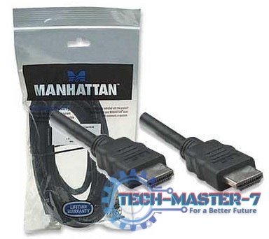 MANHATTAN HDMI - HDMI 7.5 m 7.5m /s1x HDMI (wtyk) 1x HDMI (wtyk)
