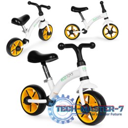 Rowerek biegowy dla dzieci koła EVA regulacja siodełka czarny ECOTOYS ECOTOYS