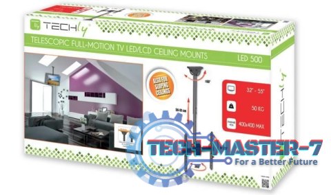 Uchwyt do TV TECHLY 309333 (nośność 50kg /32 - 55 cali) Uchwyt do TV TECHLY 309333 (nośność 50kg /32 - 55 cali)