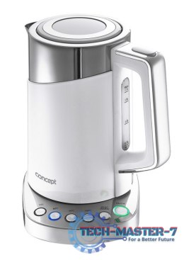 Czajnik CONCEPT RK3170 (1.7L /2200W /Biało-srebrny )