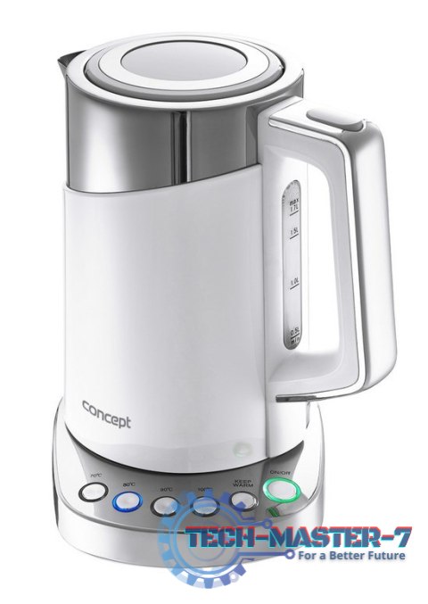 Czajnik CONCEPT RK3170 (1.7L /2200W /Biało-srebrny )