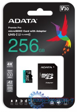 Karta pamięci A-DATA 256 GB Adapter