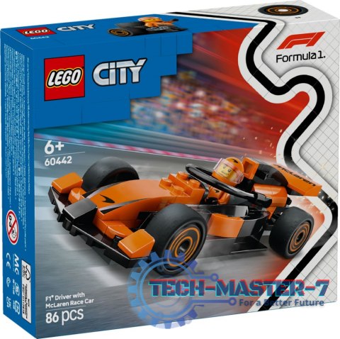 LEGO CITY F1 Kierowca i bolid McLaren 60442