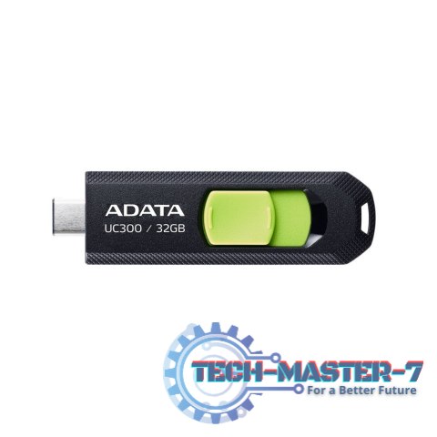 Pendrive A-DATA ACHO-UC300-32G-RBK (32 GB /Czarno-zielony ) Pendrive A-DATA ACHO-UC300-32G-RBK (32 GB /Czarno-zielony )
