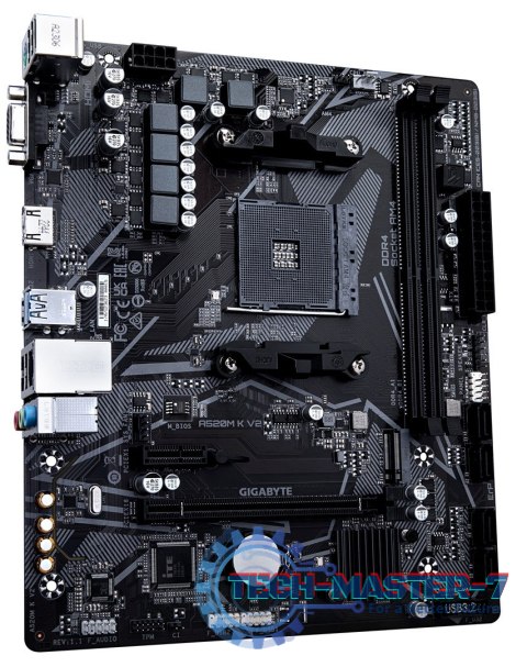 Płyta główna GIGABYTE A520M K V2 (Socket AM4 /micro ATX) Płyta główna GIGABYTE A520M K V2 (Socket AM4 /micro ATX)