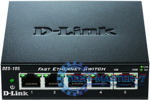 Przełącznik D-LINK DES-105/E (5x 10/100 )