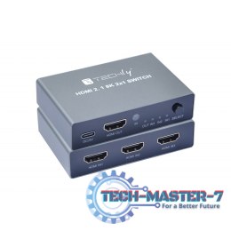 Przełącznik/Rozdzielacz Video TECHLY IDATA HDMI-2138KT