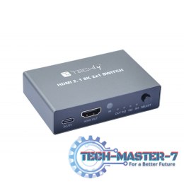 Przełącznik/Rozdzielacz Video TECHLY IDATA HDMI-2138KT