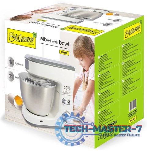 Robot planetarny MAESTRO 500W MR560 Biały Robot planetarny MAESTRO 500W MR560 Biały
