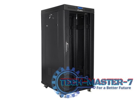 SZAFA INSTALACYJNA RACK STOJĄCA 19" 27U 800X1200 CZARNA DRZWI SZKLANE LCD LANBERG (FLAT PACK) SZAFA INSTALACYJNA RACK STOJĄCA 19" 27U 800X1200 CZARNA DRZWI SZKLANE LCD LANBERG (FLAT PACK)