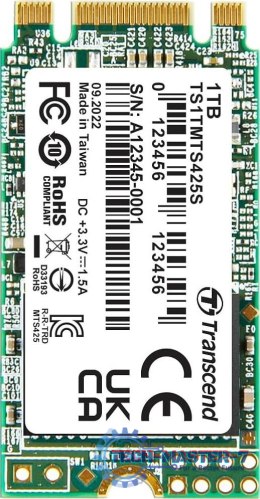Dysk SSD TRANSCEND TS1TMTS425S (M.2 2242″ /1 TB )
