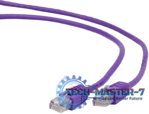 GEMBIRD Patchcord Cat.5e 0.5 m Fioletowy 0.5 Patchcord GEMBIRD Patchcord Cat.5e 0.5 m Fioletowy 0.5 Patchcord