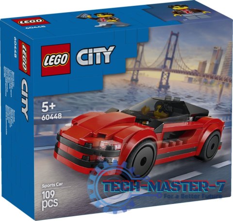 LEGO 60448 CITY - Czerwony samochód sportowy LEGO 60448 CITY - Czerwony samochód sportowy