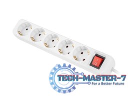 Listwa zasilająca LANBERG PS1-05F-0300-W