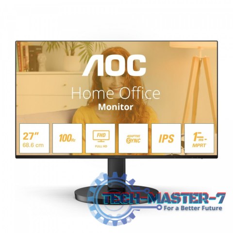 Monitor AOC 27B3HA2 (27" /TFT IPS /100Hz /1920 x 1080 /Czarny)