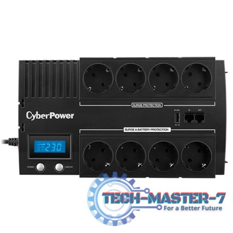 Zasilacz awaryjny CYBERPOWER BR1200ELCD-FR 1200VA Zasilacz awaryjny CYBERPOWER BR1200ELCD-FR 1200VA