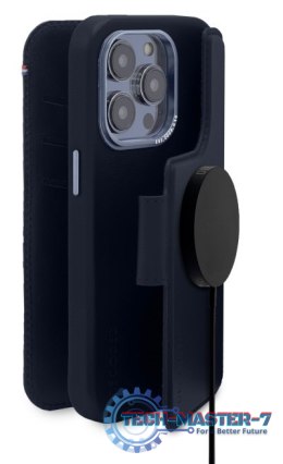 Decoded Detachable Wallet - skórzana obudowa ochronna do iPhone 14 Pro kompatybilna z MagSafe (navy)