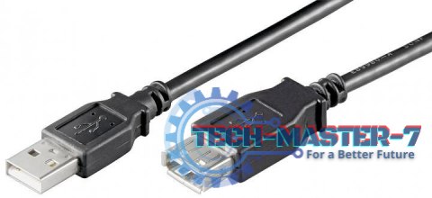 Kabel USB TECHLY USB typ A (gniazdo) 0.3