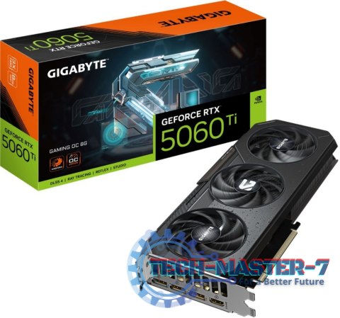 Karta graficzna GIGABYTE GeForce RTX 5060 Ti GAMING OC 8GB