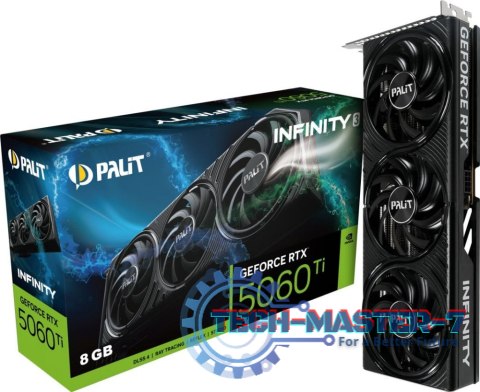 Karta graficzna GeForce RTX 5060 TI INFINITY 3 8GB GDDR7 Karta graficzna GeForce RTX 5060 TI INFINITY 3 8GB GDDR7