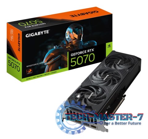Karta graficzna Gigabyte GeForce RTX 5070 Windforce SFF 12GB GDDR7 DLSS4