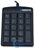Klawiatura Przewodowa MANHATTAN Numeric Keypad USB Czarny