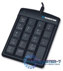 Klawiatura Przewodowa MANHATTAN Numeric Keypad USB Czarny