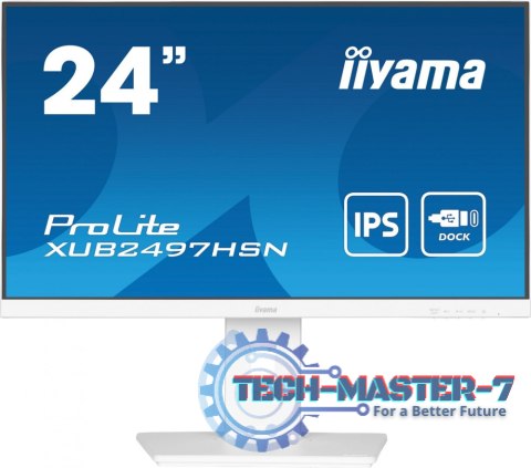 Monitor IIYAMA XUB2497HSN-W1 (23.8" /IPS /100Hz /1920 x 1080 /Biały)