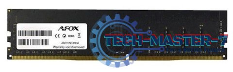 Pamięć AFOX (DIMM/DDR4/16 GB/2666MHz/19CL/SINGLE) Pamięć AFOX (DIMM/DDR4/16 GB/2666MHz/19CL/SINGLE)