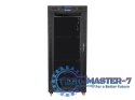 SZAFA INSTALACYJNA RACK STOJĄCA 19" 22U 800X800 CZARNA DRZWI SZKLANE LCD LANBERG (FLAT PACK)