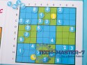 Gra logiczna łamigłówka magnetyczne sudoku