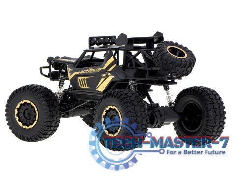 Samochód zdalnie sterowany 2,4GHz 1:8 51cm metal czarny Samochód zdalnie sterowany 2,4GHz 1:8 51cm metal czarny