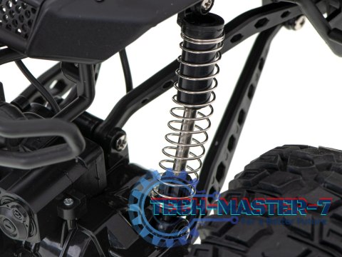Samochód zdalnie sterowany 2,4GHz 1:8 51cm metal czarny Samochód zdalnie sterowany 2,4GHz 1:8 51cm metal czarny