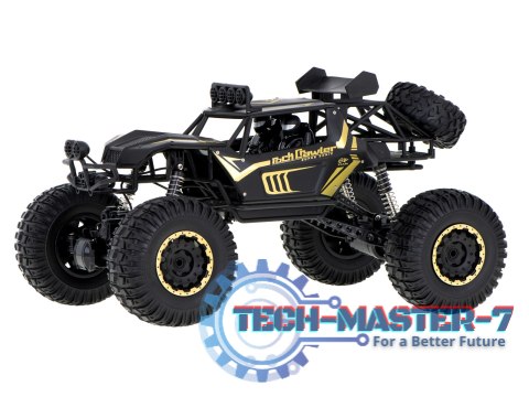 Samochód zdalnie sterowany 2,4GHz 1:8 51cm metal czarny Samochód zdalnie sterowany 2,4GHz 1:8 51cm metal czarny