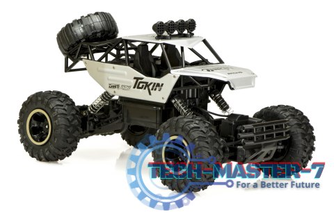 Samochód zdalnie sterowany na pilota RC Rock Crawler 1:12 4WD METAL srebrny Samochód zdalnie sterowany na pilota RC Rock Crawler 1:12 4WD METAL srebrny