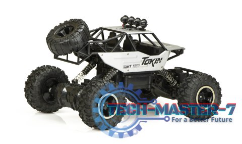 Samochód zdalnie sterowany na pilota RC Rock Crawler 1:12 4WD METAL srebrny Samochód zdalnie sterowany na pilota RC Rock Crawler 1:12 4WD METAL srebrny