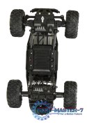 Samochód zdalnie sterowany na pilota RC Rock Crawler 1:12 4WD METAL srebrny