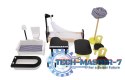 Domek dla lalek drewniany MDF mebelki 122cm XXL LED