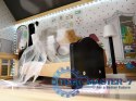 Domek dla lalek drewniany MDF mebelki 122cm XXL LED