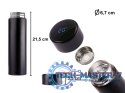 Kubek bidon termiczny termos smart LED 500ml czarny