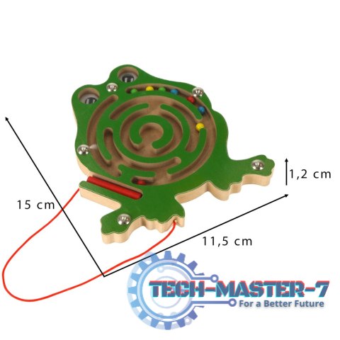 Labirynt magnetyczny kuleczki żaba Labirynt magnetyczny kuleczki żaba