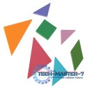 Tangram książeczka magnetyczna układanka montessori klocki gra logiczna 3D