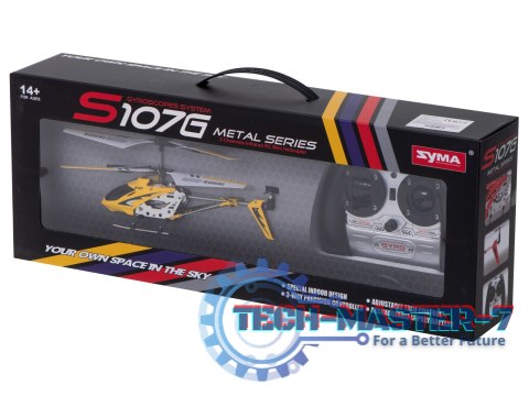 Helikopter zdalnie sterowany na pilota RC SYMA S107G żółty Helikopter zdalnie sterowany na pilota RC SYMA S107G żółty